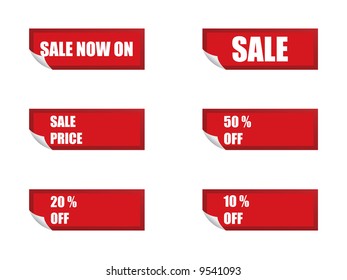 Sales stickers