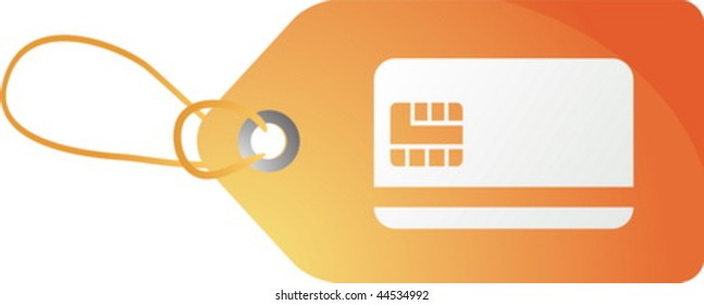 Sales tag label illustration with spiked star symbol