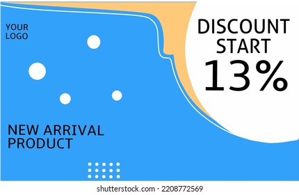 Sales tags set vector badge templates, starting at 13 percent. The template is ready to use in advertising design, web and print design. Trendy discount banner or sticker