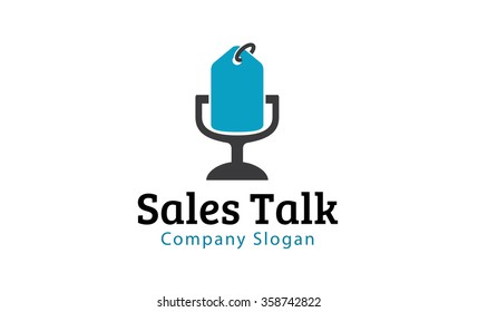 Sales Talk Design Illustration