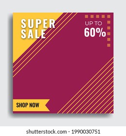 Sales templates. Great vector for product marketing, banner, flyer, discount card, web, online shop, social media etc