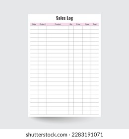 Sales Tracker,Etsy Sales Tracker,Sales Planner,Business Tracker,Sales Log,Sales Organizer,Sales Order Log,Inventory Tracker,printable sales log,sales sheet,sales order book