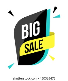 Sales Vector badges for Labels, discounts, Stickers, Banners, Tags, Web Stickers, New offer. Discount origami Banners 5 