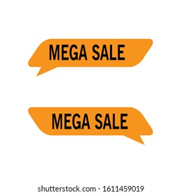  Sales Vector badges for Labels, , Stickers, Banners, Tags, Web Stickers, New offer. Discount origami sign banner