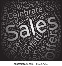 sales  ,Word cloud art background