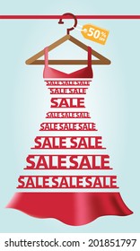 sale,shopping,dress,typography,woman