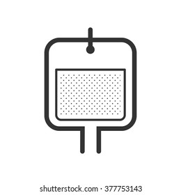 Saline icon design