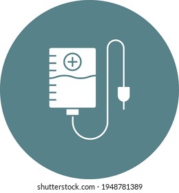 Saline Icon vector image. Can be used for Medical. Suitable for mobile apps, web apps and print media.