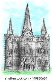 salisbury cathedral.
