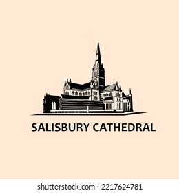 Salisbury-Kathedrale, Vektordesign