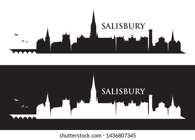 Salisbury Skyline - United Kingdom, UK, England, Great Britain