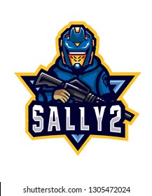 SALLY2 E Sports Logo