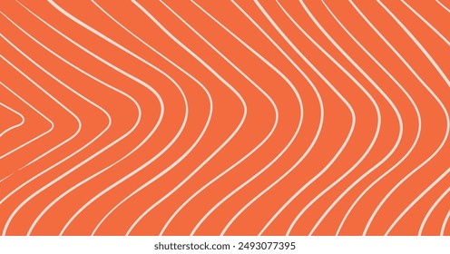 Texturhintergrund für Lachsfilet-Linienmuster