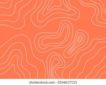 Salmon fillet pattern texture background vector. Abstract raw salmon meat background with stripes salmon line art. Design illustration for Japanese Restaurant, website, banner, packaging.
