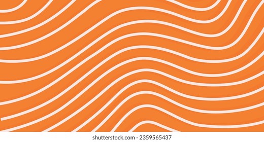 Salmon fillet texture, fish pattern. Vector background with stripes salmon	