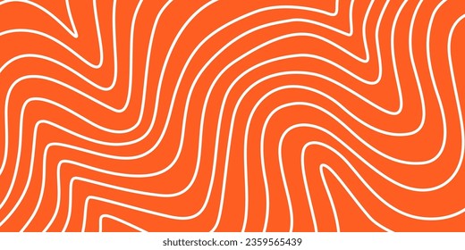 Salmon fillet texture, fish pattern. Vector background with stripes salmon	