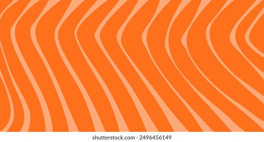 Salmon fillet texture, fish pattern. Vector background with stripes salmon	