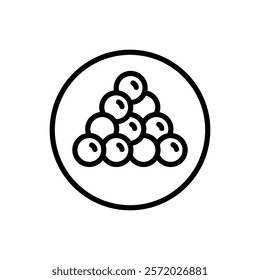 Salmon fish caviar line icon. Seafood product sign, ocean fish cooking or culinary ingredient symbol. Best for menus of restaurants, cafes, bars and food courts. Outline vector symbol with jar of cavi