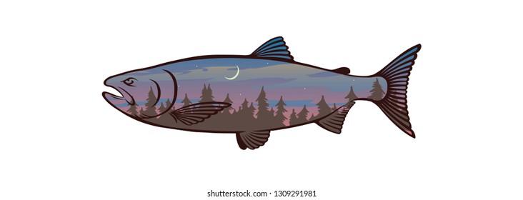 salmon fish icons