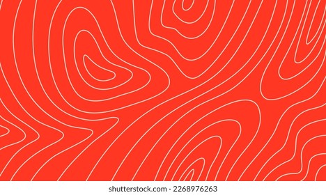 Salmon fish meat texture pattern background. Vector fillet or steak of salmon fish food with raw red meat and white lines of flesh texture. Seafood sushi or sashimi dish packaging, japanese cuisine