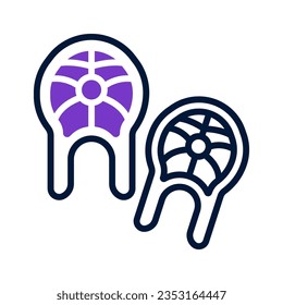 Lachs-Symbol für Ihre Website, Ihr Handy, Ihre Präsentation und Ihr Logo-Design.