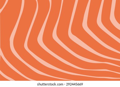 Salmon Texture In Vector.