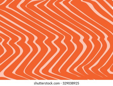 Salmon Texture In Vector.