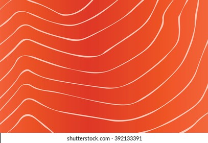 Salmon Texture In Vector.