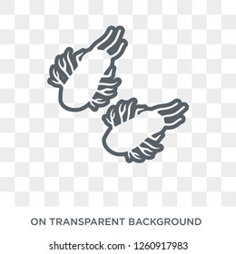 Salmonella icon. Trendy flat vector Salmonella icon on transparent background from Diseases collection. High quality filled Salmonella symbol use for web and mobile