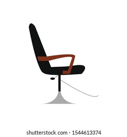 Salon Chair. Simple Illustration Of Salon Chair Vector