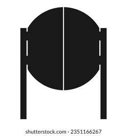 Salon door icon vector illustration symbol design