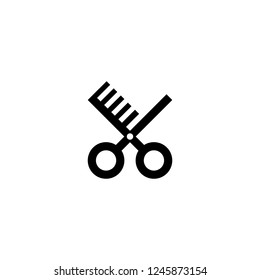Salon haircut logo