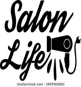 Salon Life, Hair Vector File