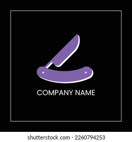 Diseño del logotipo del salón en el iluminador
