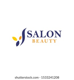 salon logo template, design vector creative 
