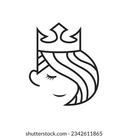 salon logo template. Icon Illustration Brand Identity. Isolated and flat illustration. Vector graphic