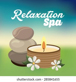 salon spa design, vector illustration eps10 graphic 