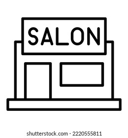 Saloon icon vector image. Can also be used for web apps, mobile apps and print media.