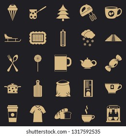 Saloon icons set. Simple set of 25 saloon vector icons for web for any design