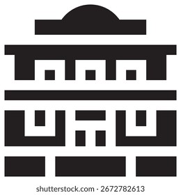 Icono de Vector moderno de salón: Plantilla de símbolos de ilustración mínima para el diseño de interfaz de usuario del App móvil de Web