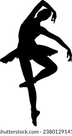 salsa dance vector file silhouette