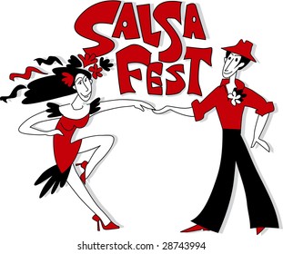 Salsa dancers