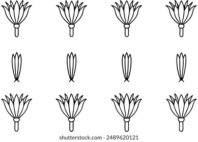 Salsify Line Art Image Charms Gently