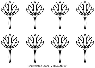 Salsify Line Art Pencil Softly Captures