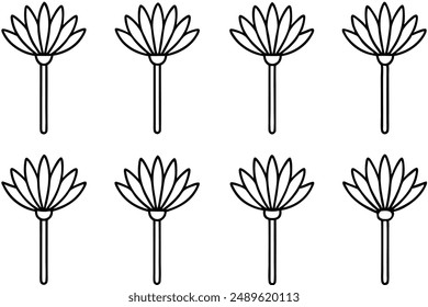 Salsify Line Art Symphony Quietly Unfolds