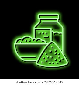 salt for bath neon light sign vector. salt for bath illustration