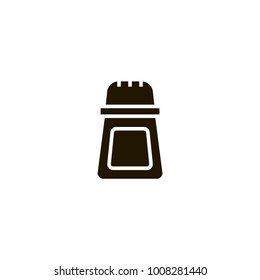 salt container icon. sign design