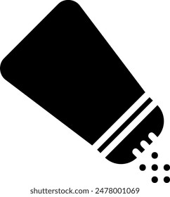 Icono de glifo de sal ilustración Vector