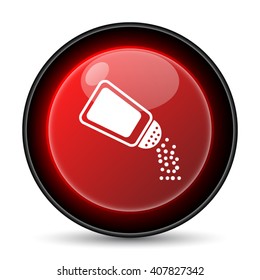 Salt icon. Internet button on white background. EPS10 vector
