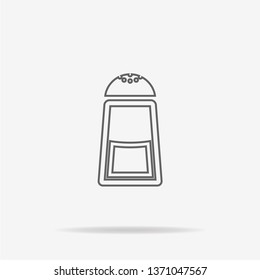 Salt icon. Vector concept illustration for design.